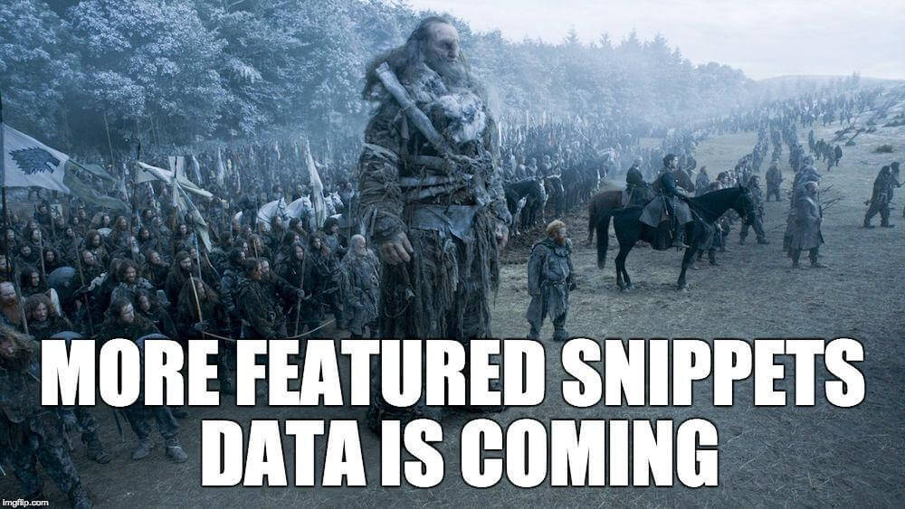 featured snippets meme