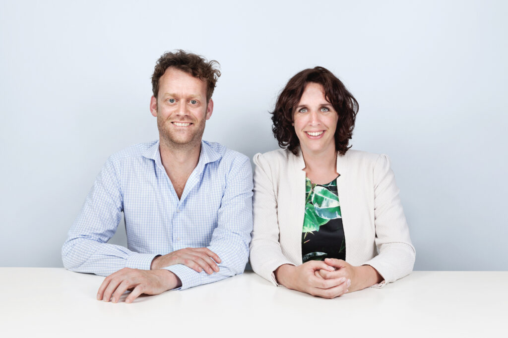 Maarten en Tonny, de oprichters van online marketingbureau Pingwin